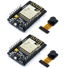 2Pcs ESP32-CAM Wireless WiFi Bluetooth Development Board with OV2640 Camera M...
