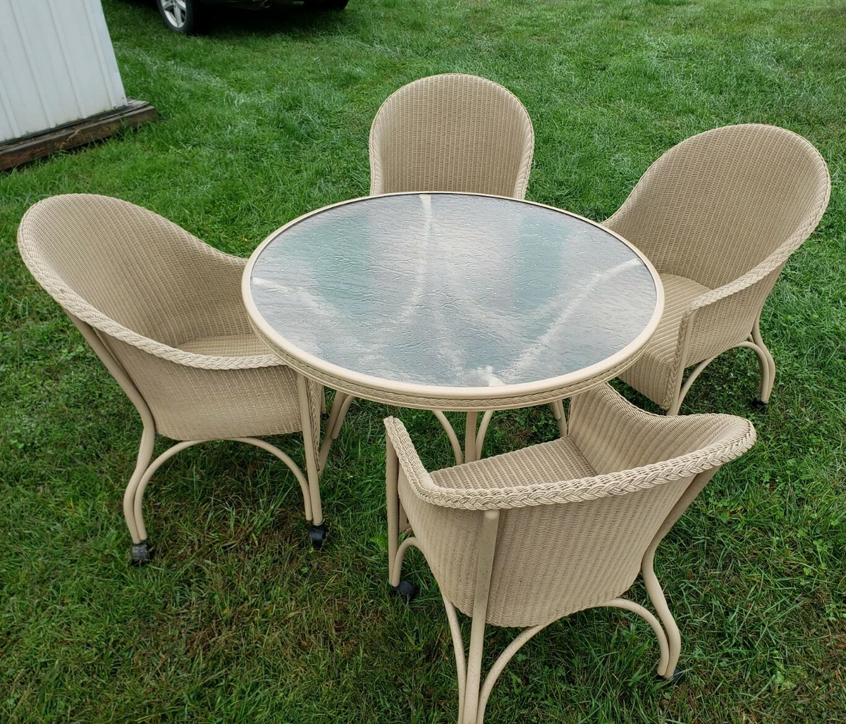 Used lloyd flanders outdoor furniture deals