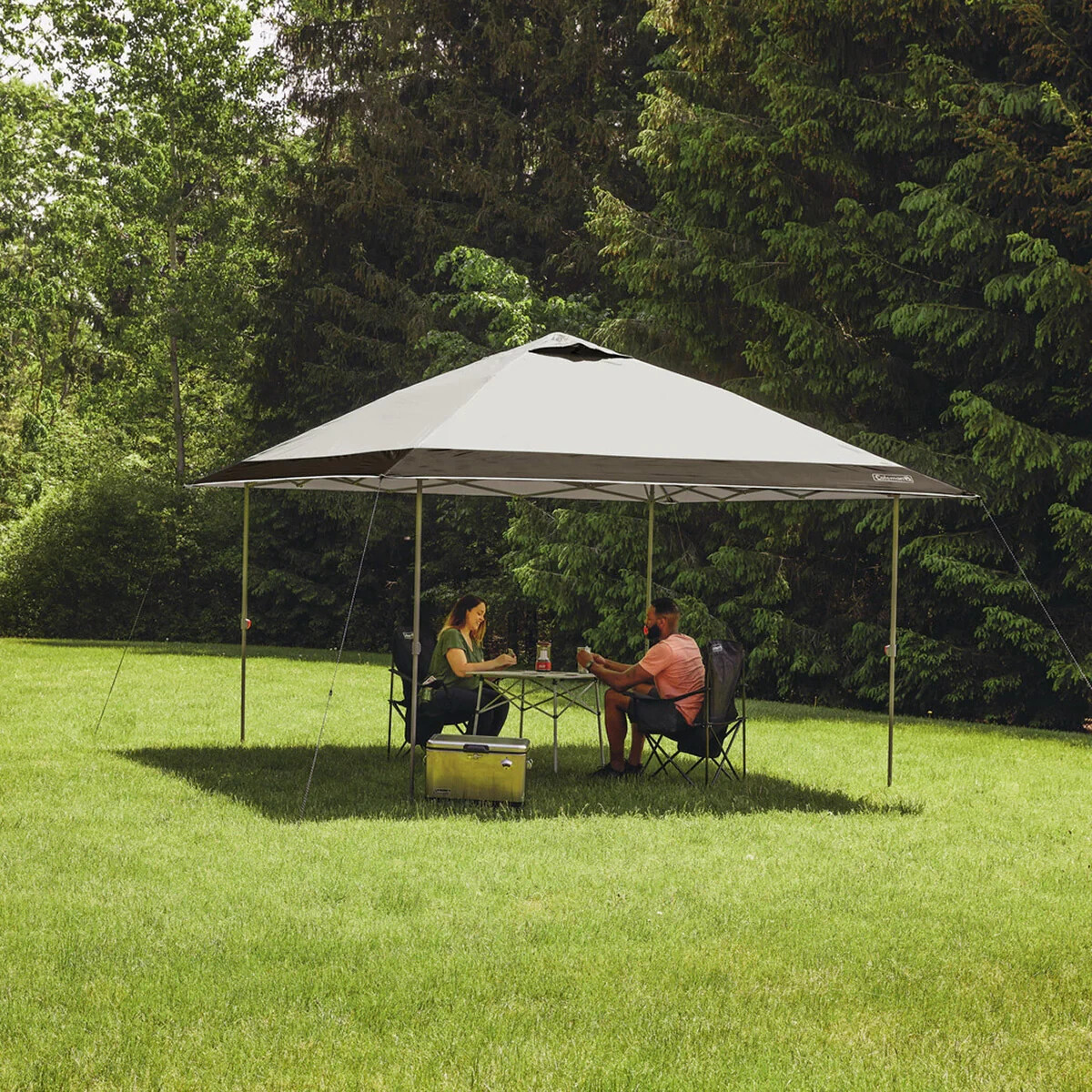 COLEMAN OASIS 13 X 13 EAVED SHELTER, ONEPEAK TECHNOLOGY ONE COLEMAN OASIS 13 X 13 EAVED SHELTER, ONEPEAK TECHNOLOGY ONE