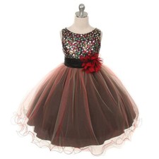 RED Size 10 Recital Birthday Wedding Formal Party Bridesmaid Flower Girl Dress