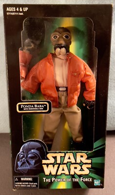 Star Wars POTF Ponda Baba with Removable Arm! Hasbro 1998 12'' figure
