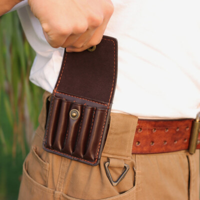 Tourbon Rifle Ammo Holder Pouch Bullet Cartridge Belt Gun