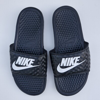 Nike Benassi JDI Slides Black And White Size AU 7 US 7 EU 38 UK 4.5 Summer Shoes