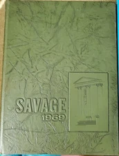 THE SAVAGE SOUTHEASTERN OKLAHOMA STATE UNIVERSITY YEARBOOK 1969 DURANT OKLAHOMA