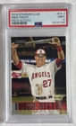 2014 Topps Stadium Club Field Access  Mike Trout Angels PSA 9
