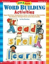 Fun  Easy Word Building Activities: Super Word Sorts, Manipulatives, Gam - GOOD