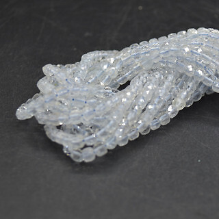 FACETED Cube Beads - 15" Strand, for Jewellery Making, 3.5mm-4.5mm - Picture 55 of 58