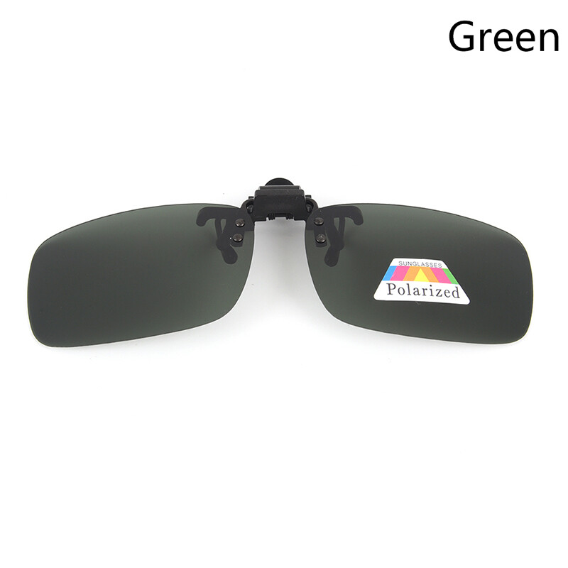 Polarized Clip On Sunglasses Driving Day Night Vision for Myopia