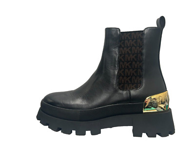 Michael Kors Rowan Chelsea Boots Damen UK 7 EU 40 2/3 REF M481-