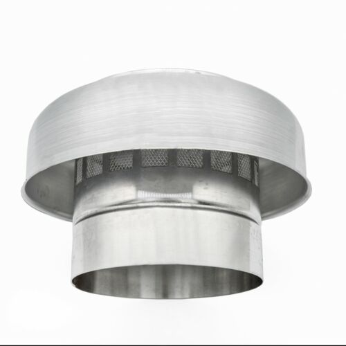 150mm Aluminium Mushroom Cowl Roof Vent 12 PACK Bushfire BAL Compliant - MCV150B - Picture 2 of 3