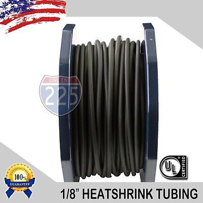 5/8" Electrical HEAT SHRINK TUBING POLYOLEFIN 2:1 RATIO 10FT 25FT 100FT LENGTHS