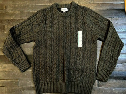 Men's Regular Fit Pullover Sweater - Goodfellow \u0026 Co Olive Green M