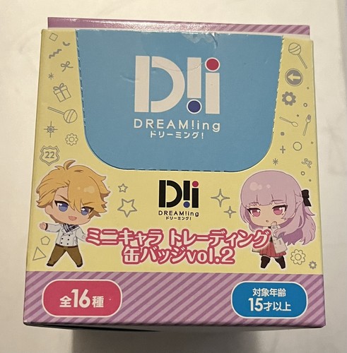 Dream!ing Mini Character Trading Can Badge vol.2 Complete Box W/ 16 Can Badges - Picture 2 of 10