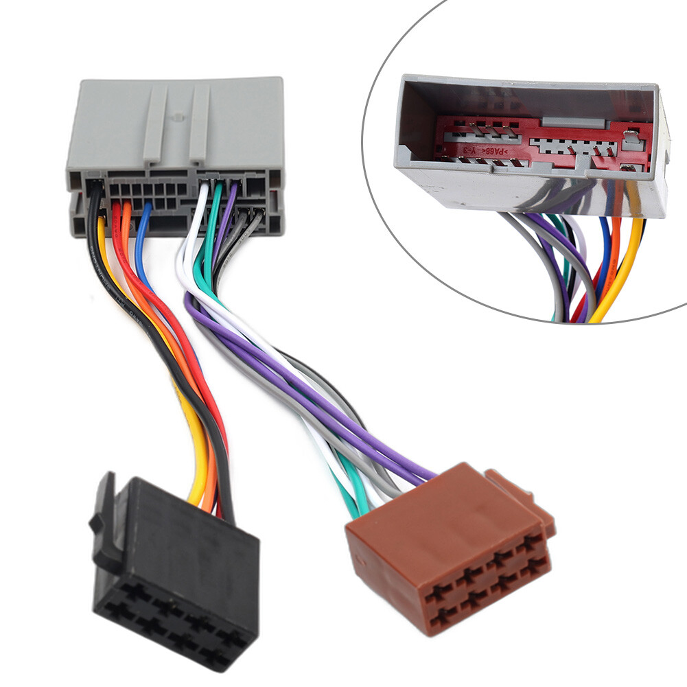Wiring Harness Stereo Radio Plug Lead Wire Loom Connector Adaptor
