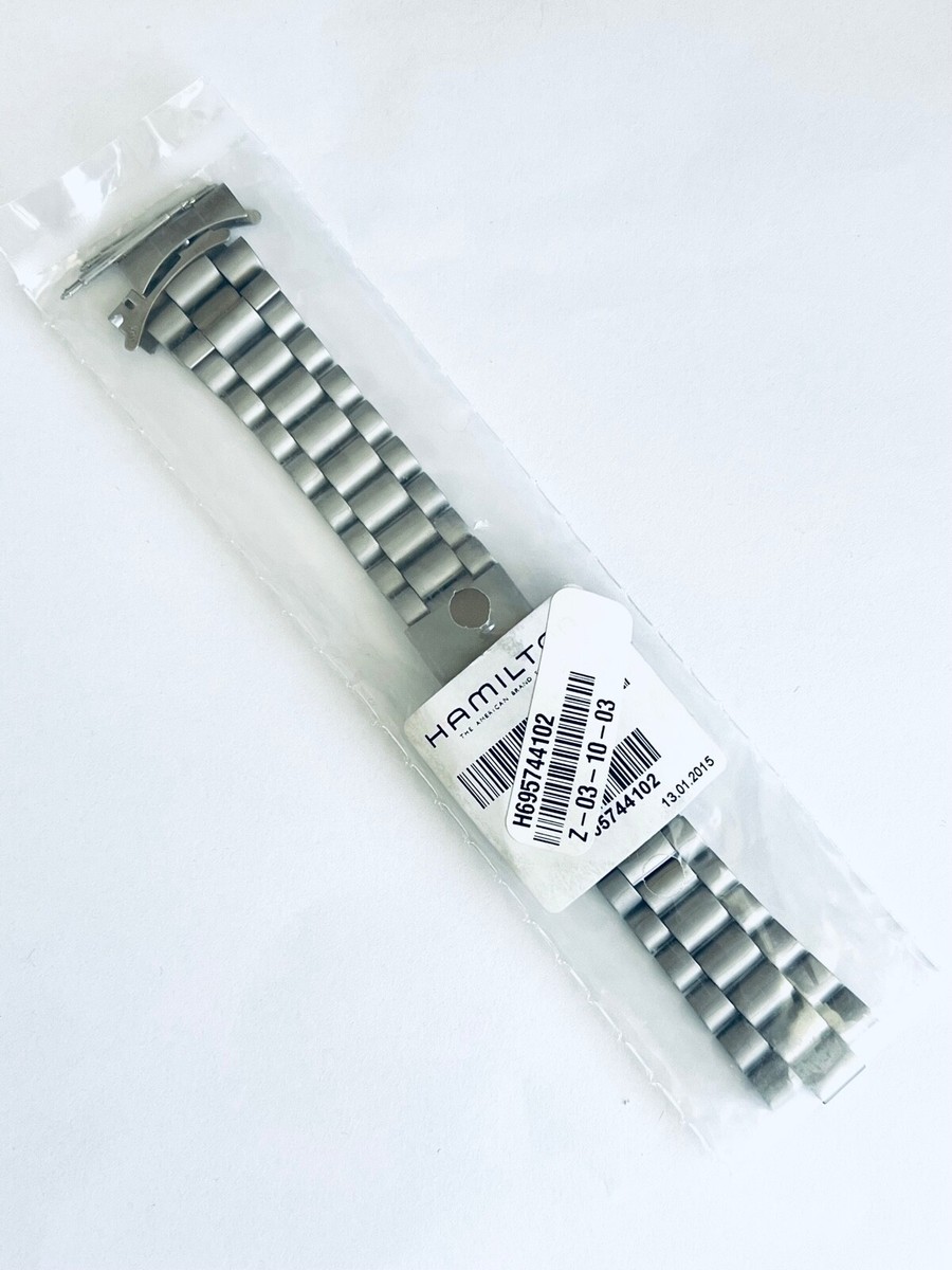 Original Hamilton FITS CASE-BACK # H009745 Metal Steel Watch Band