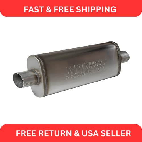 Flowmaster 409S FlowFX Stainless Steel Muffler 3" Center Inlet / Outlet ...