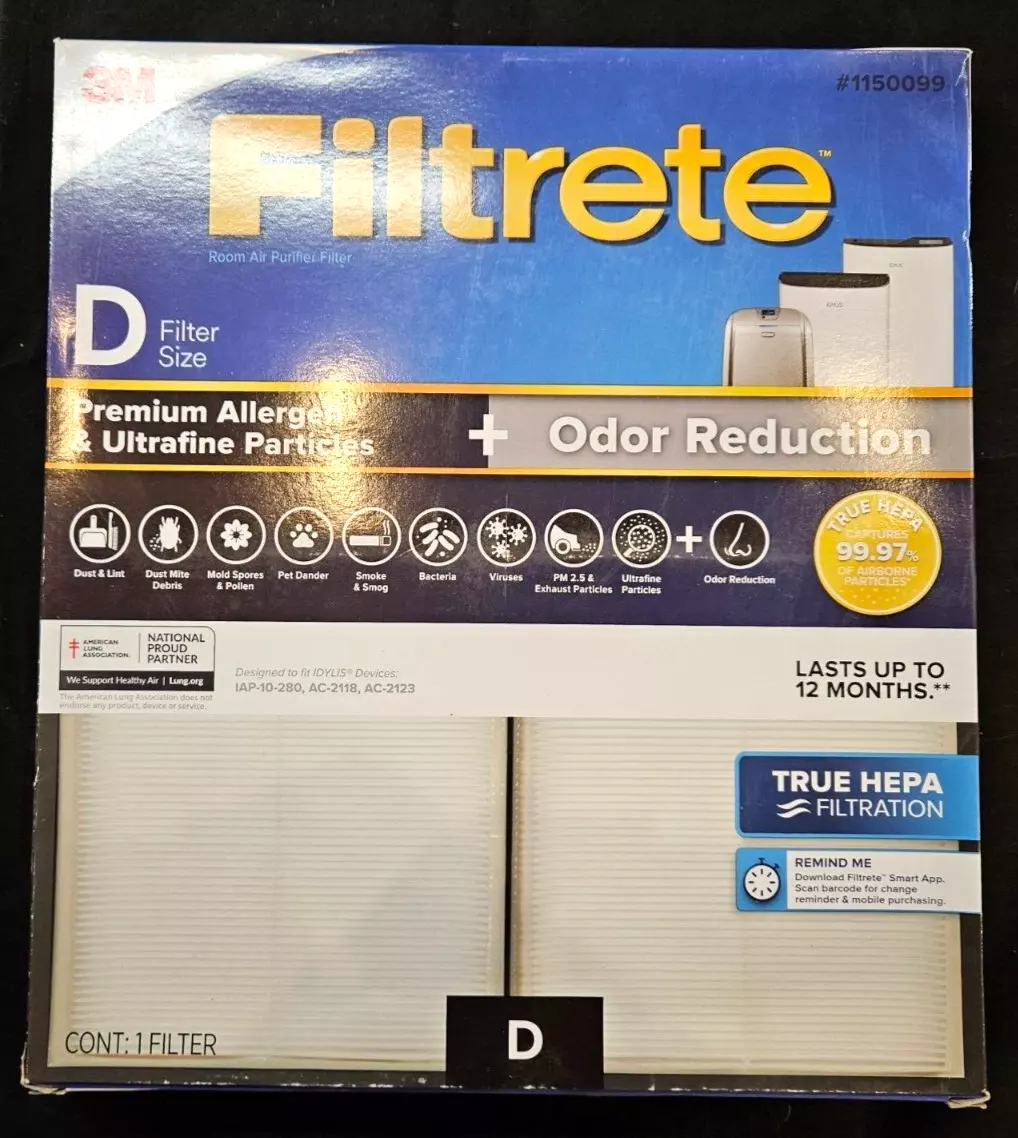 Filtrete premium allergen and ultrafine particles size a true hepa air purifier filter deals