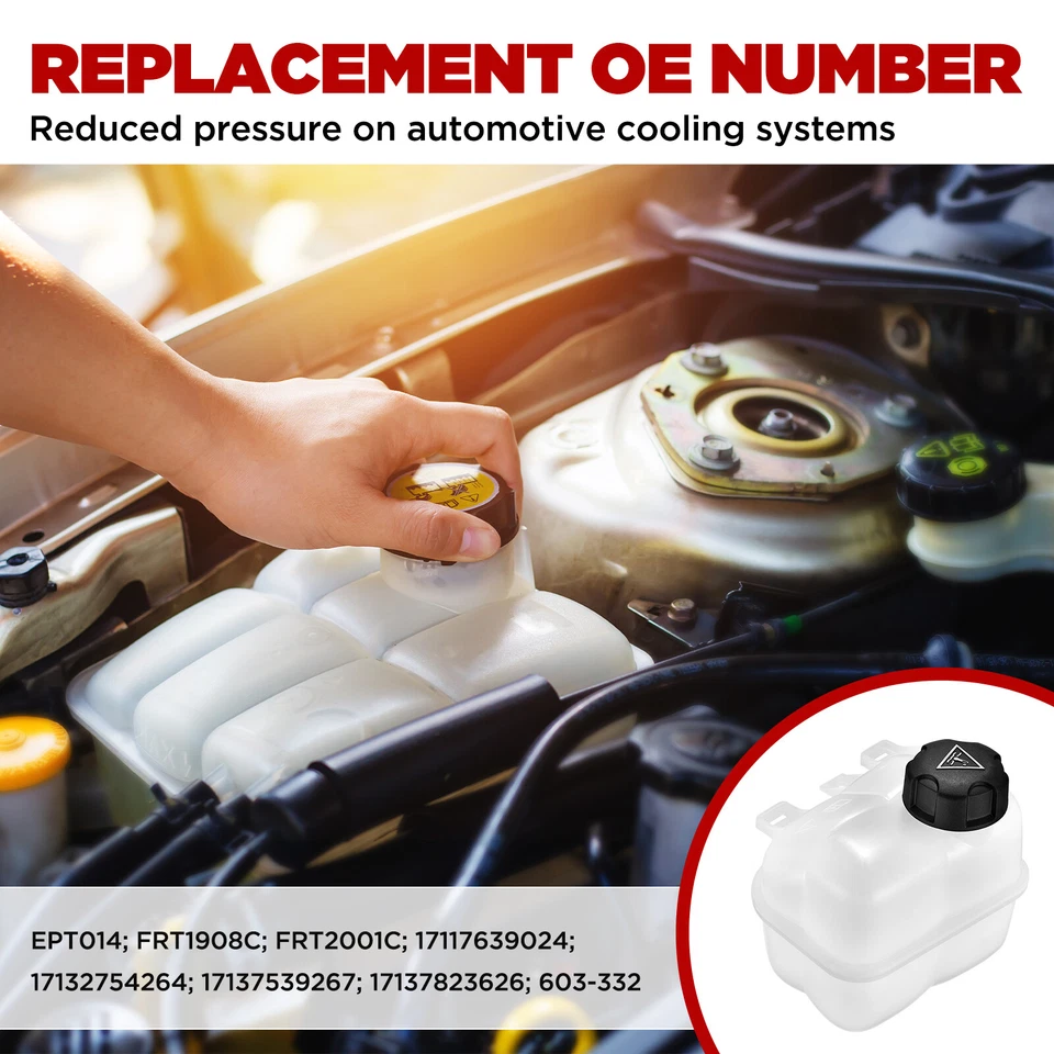 Tanque de expansión de depósito de refrigerante para Mini Cooper Paceman Countryman 2007-2015 Foto 4 de 4