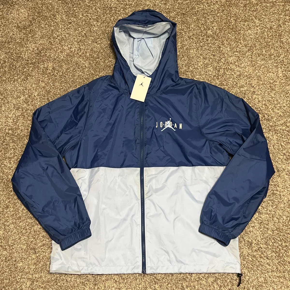 Jordan windbreaker deals blue