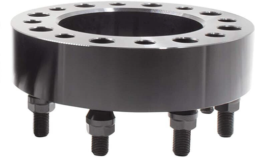 4pc 8x6.5 To 8x180 Hub Centric Wheel Adapters – 2" Thick, 14x1.5 Studs – Ford, Chevy, GMC