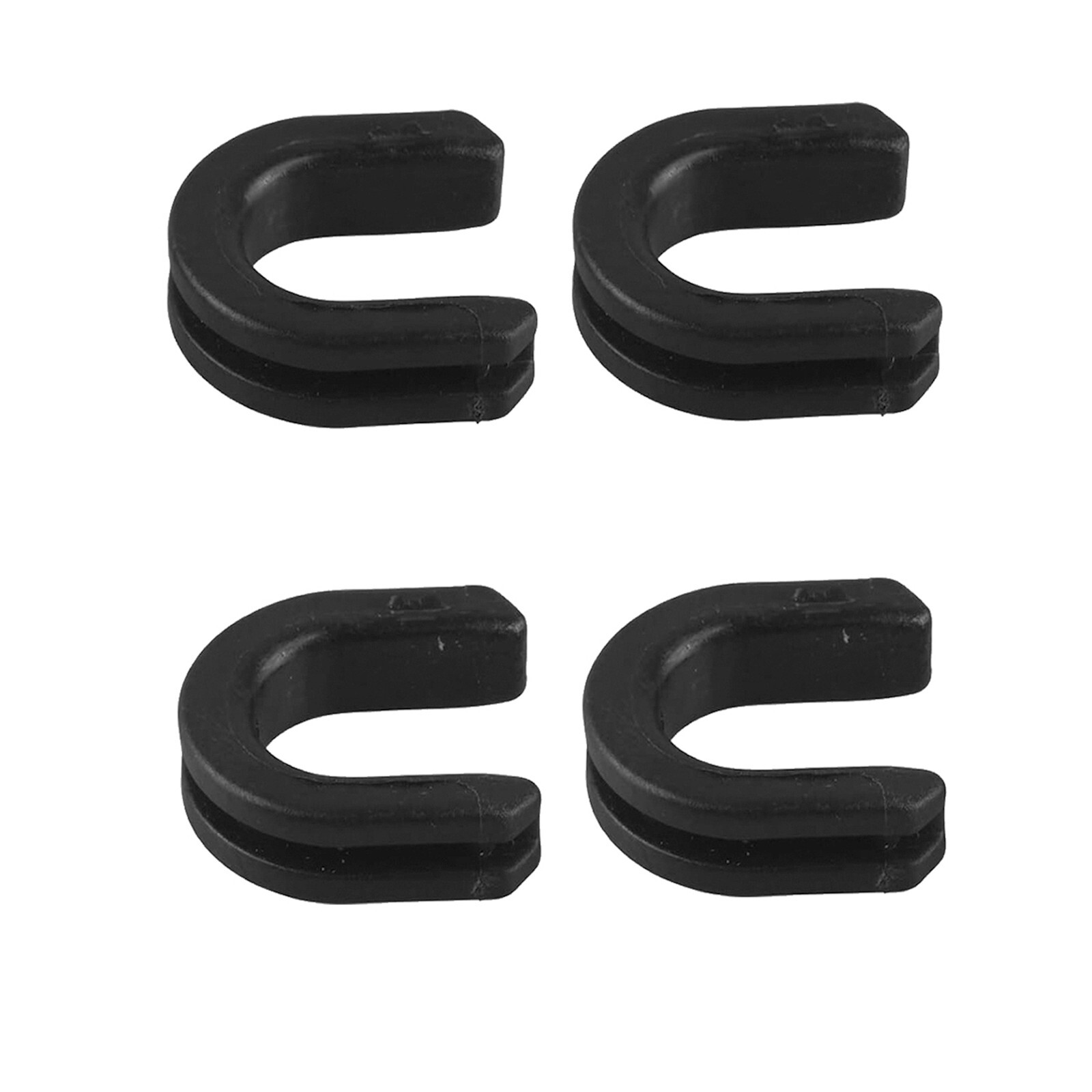 Harley Luggage Rack Backrest Mounting Bracket with Grommet Bushings-image