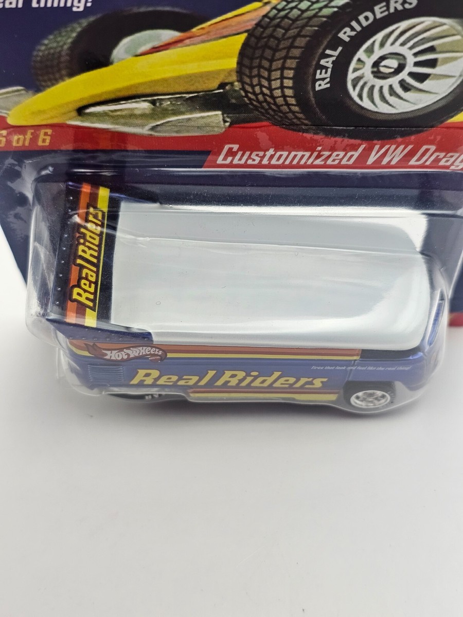 ミニカー HotWheels REAL RIDERS VW Drag Bus Hot Wheels Volkswagen Drag Bus Real Riders Series 6 LE of