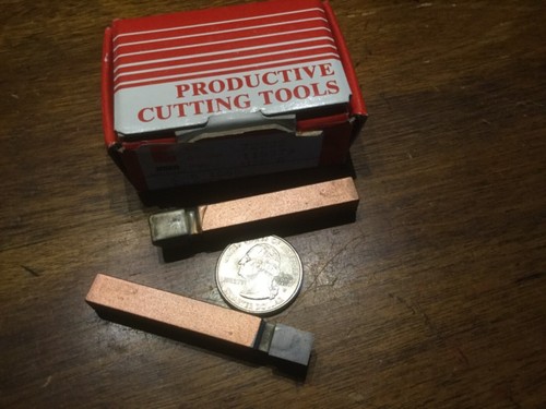 2 brocas de herramienta soldadas de carburo imco para torno o cabezal de boriing C-5 C5 EE. UU. 5/16 cuadradas - Imagen 5 de 5