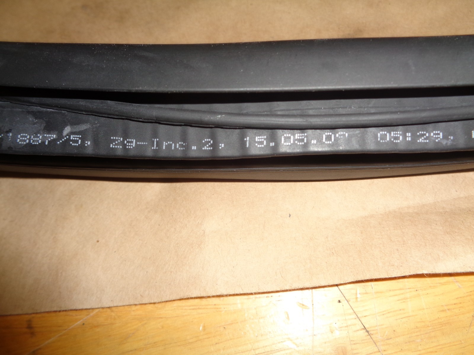 Ferrari California  RH Lower Door Gasket Part# 69846500