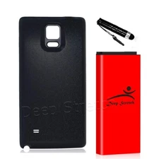 Deep Stretch 11900mA Extended Battery Cover Pen f Samsung Galaxy Note 4 SM-N910P