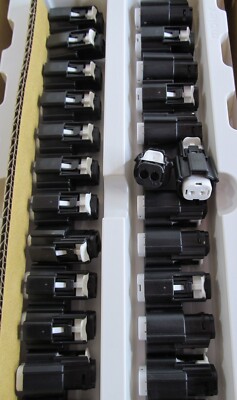 CASE OF 156 MOLEX 0194180008 PLUG/ RECEPTACLE HOUSING CONNECTORS MX150L 0.230''