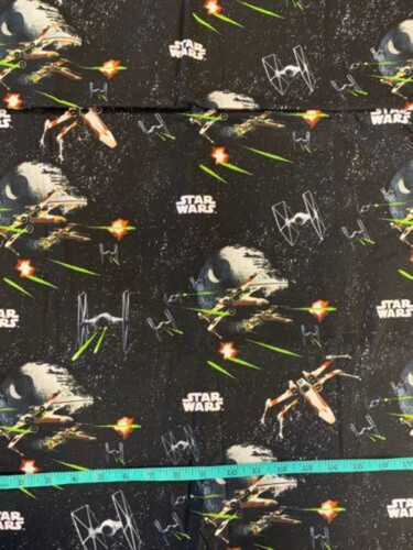 Star Wars Print Fabric, 100% Cotton - Picture 2 of 5
