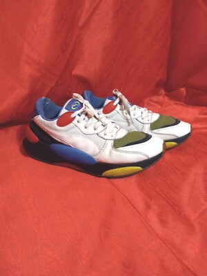 PUMA RS 9.8 SPACE MENS SHOES VGC! Puma RS 9.8 Space NASA White Silver Running Shoes Mens  main image 4