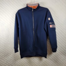 Tommy Hilfiger Jacket Tommy Naval Division logo Size L Blue Orange