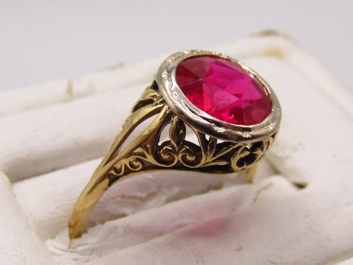 Antique ruby rings ebay deals