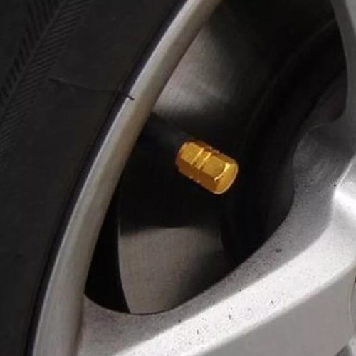4X Aluminum Car Tire Valve Caps Tyre Valve Stem Cover Air Dust Wheel Rim Cap - Picture 13 of 28