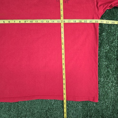 Chemise homme The Walt Disney Studios XL rouge vintage Mickey Mouse made in USA USA - Photo 6/6