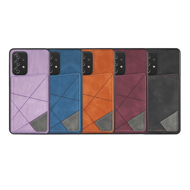 Leather Case for Samsung S22+/S21+ Ultra/S20+ FE Flip Card Holder Back Cover - Image 2 of 4