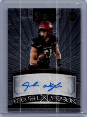 2023 Panini Select Draft Picks #YS-JOW Josh Whyle Youth Explosion Signatures