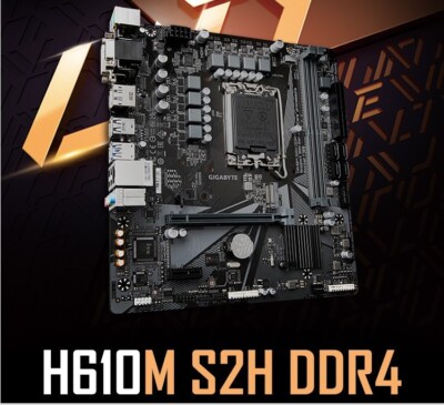 GIGABYTE H610M S2 DDR4 Intel LGA 1700 Micro ATX / DDR4