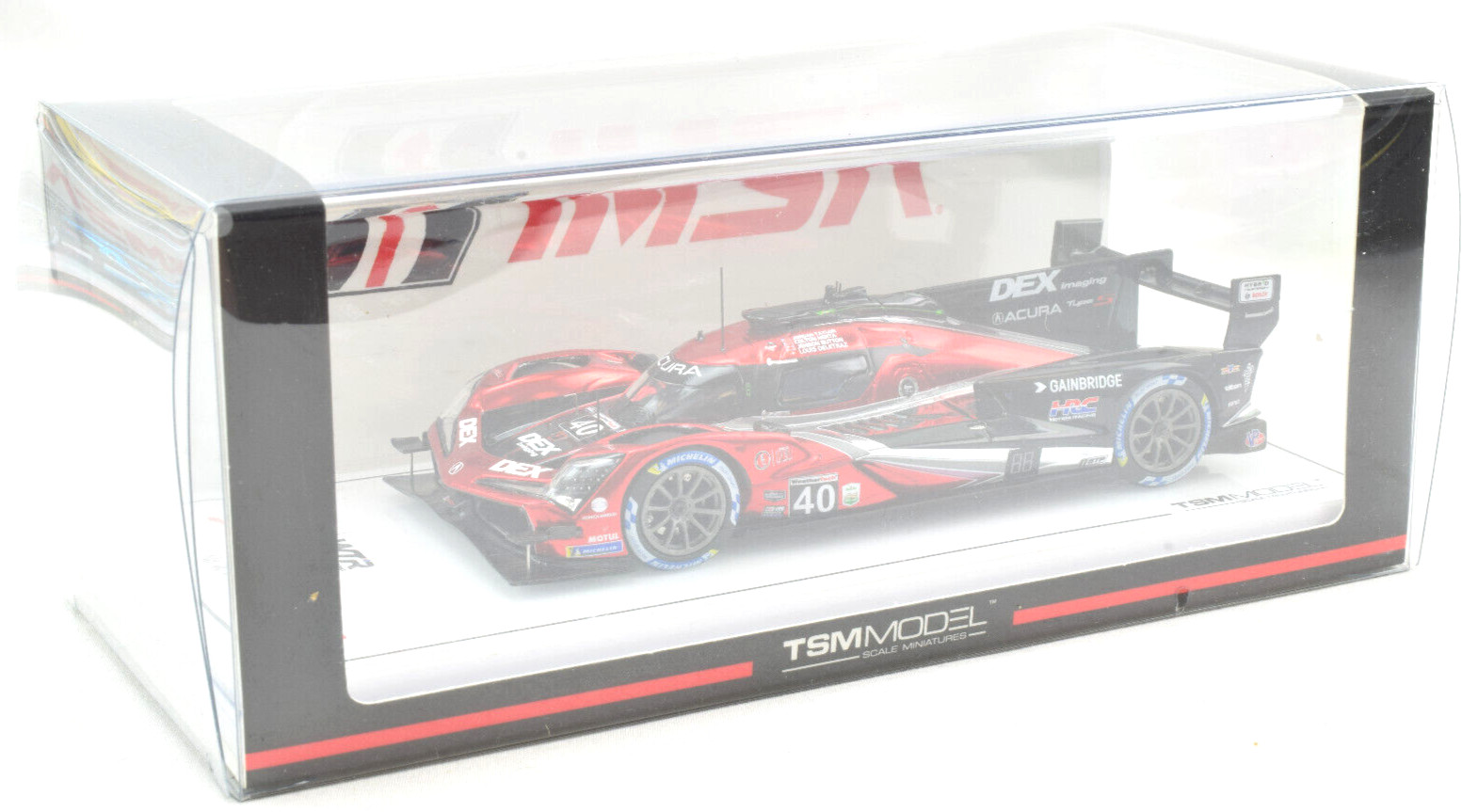 TSM-Модель Acura ARX-06 GTP - Уэйн Тейлор - 2024 Daytona 1:43 Автомобиль TSM430796