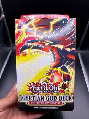 yugioh slifer structure deck Egyptian God Deck Display - Slifer the Sky Dragon & Obelisk the Tormentor  [Unlimited Edition] - Egyptian God Deck: Slifer the Sky Dragon