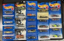 HOT WHEELS LOT OF 15 ASSORTED DOUBLE PACKS. 30 CAR TOTALS