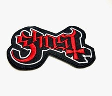 GHOST Pop Rock Metal Music Swedish Band Logo Patch Iron on Sew on Embroidered