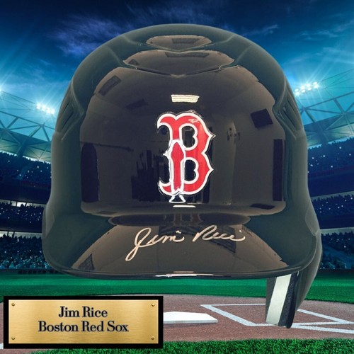 Jim Rice Autographed Signed Boston Red Sox Helmet