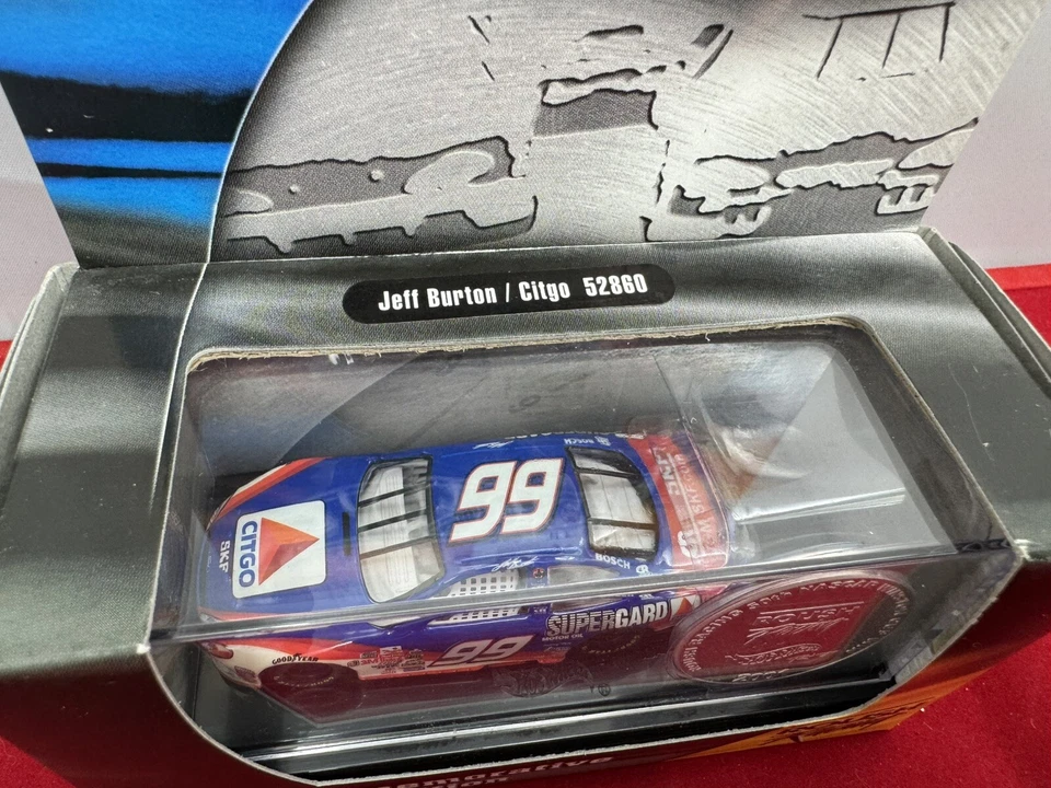 Hot Wheels Racing 2001 edición conmemorativa #99 Jeff Burton Ford Taurus Citgo Foto 3 de 4