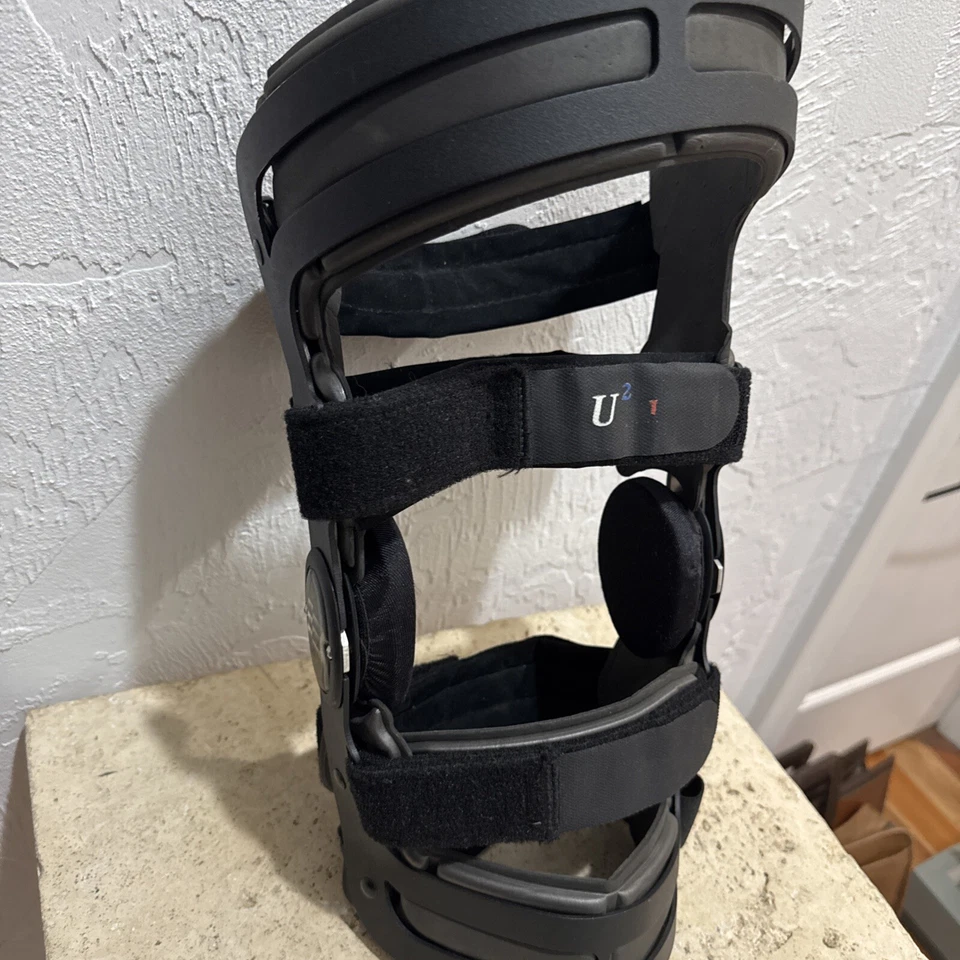 Rodillera izquierda negra Bledsoe U2 Post ALC Surgery XL Foto 3 de 4