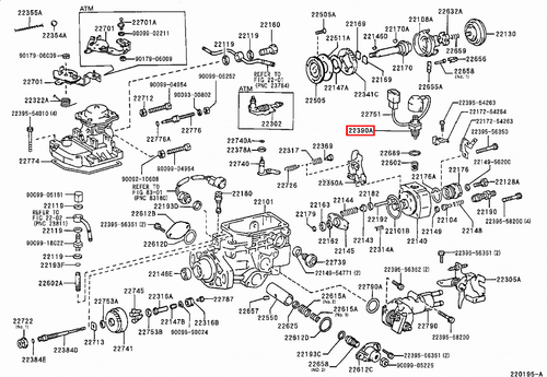 Genuine LandCruiser HZJ70 HZJ105 HDJ81 1HD FT 1HZ Fuel Cut Off Solenoid Valve - Picture 10 of 20
