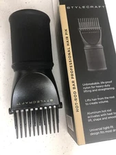 NWTB StyleCraft Hair Pik Drying Tip Attachment Stretches 1.55” To 2”  Any Dryer