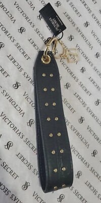 VICTORIA'S SECRET WRISTLET STRAP V MONOGRAM KEY CHAIN STUDDED NEW
