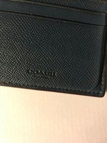 Vintage Bifold Blue COACH Wallets For Men Great condition - Picture 6 of 6